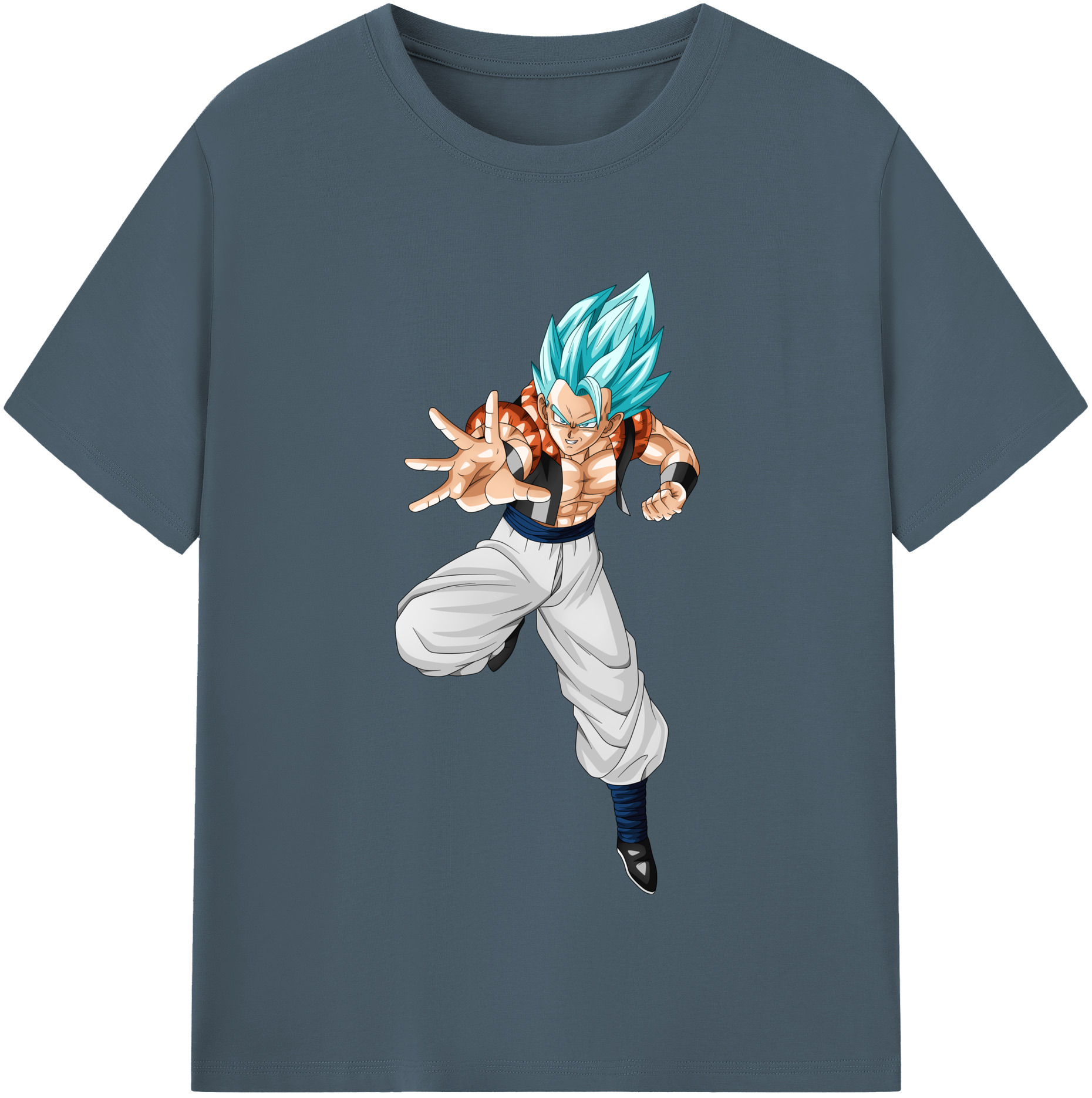 （画像用） ドラゴンボール ベジータ四世（Bejīta Yonsei）DRAGON BALL Vegeta IV 綿100％半袖Tシャツ（フロントプリント）